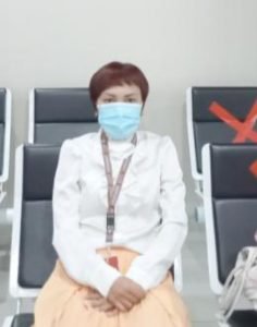 Yanty Simatupang ketika menjelaskan kepada awak media