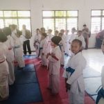 50 Lebih Pelajar SD Negeri dan Swasta, Ikuti Kompetisi Karate O2SN Tingkat Kab. Mojokerto