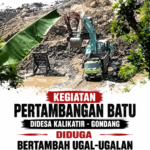 Aktivitas Galian Batu di Desa Kalikatir – Gondang, Diduga Bertambah Ugal-ugalan Beroperasi dan Produksi Bahan Batu