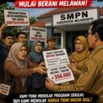 Penjualan Paket Seragam Sekolah Tanpa Kwitansi. Wali Murid SMPN di Kabupaten Mojokerto, Kirim Surat Tuntutan Transparansi dan Refund Kepada Pihak Sekolah.